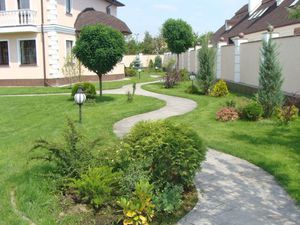 Красивое оформление двора Красивое оформление двора