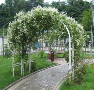 Садовые арки из пластика