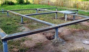 Парник на фундаменте Парник на фундаменте